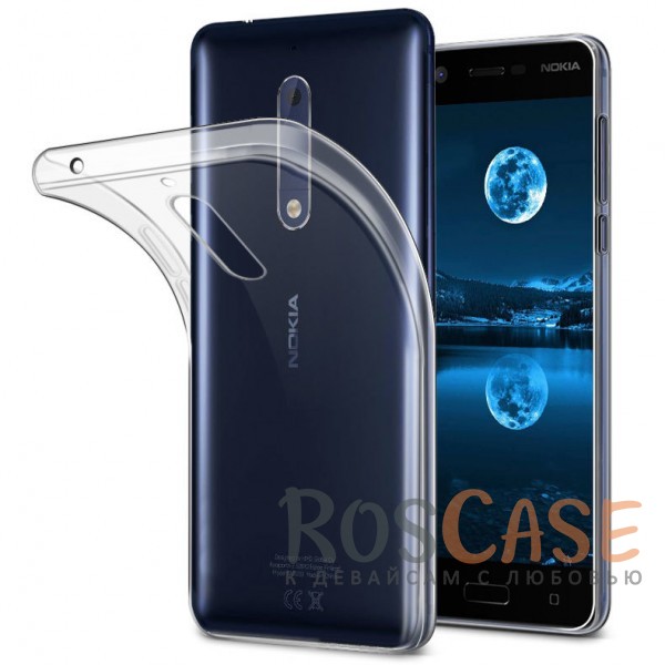

Ультратонкий силиконовый чехол для Nokia 3