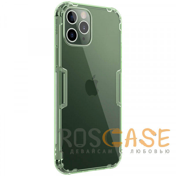 Изображение Зеленый Nillkin Nature | Прозрачный силиконовый чехол для iPhone 12 / 12 Pro