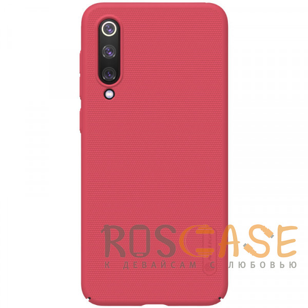 Фото Красный Nillkin Super Frosted Shield | Матовый пластиковый чехол для Xiaomi Mi 9 SE
