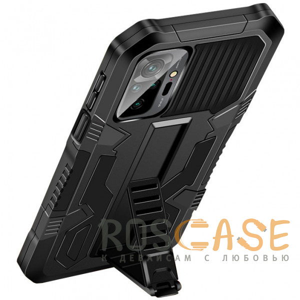 Изображение Зеленый Ironhide | Противоударный чехол-подставка для Xiaomi Redmi Note 12 Pro 5G / Poco X5 Pro