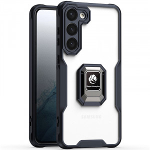 Magnet Ring 2 | Противоударный чехол с кольцом и защитой камеры  для Samsung Galaxy S23 Plus