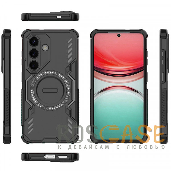 Фотография Черный Mirage MagSafe | Противоударный чехол с поддержкой MagSafe для Samsung Galaxy S26