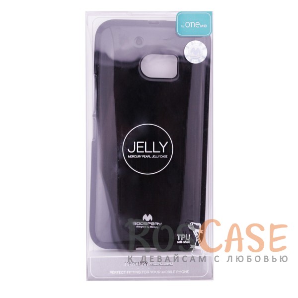 Фотография Черный Mercury Jelly Pearl Color | Яркий силиконовый чехол для для HTC 10 / 10 Lifestyle