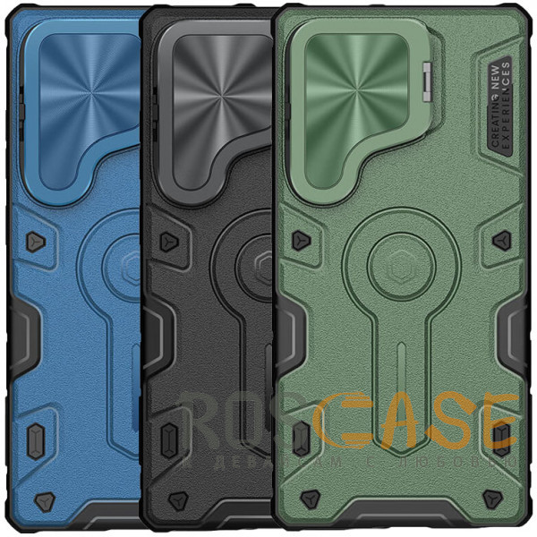 Фото Nillkin CamShield Armor | Противоударный чехол с защитой камеры для Samsung Galaxy S25 Ultra