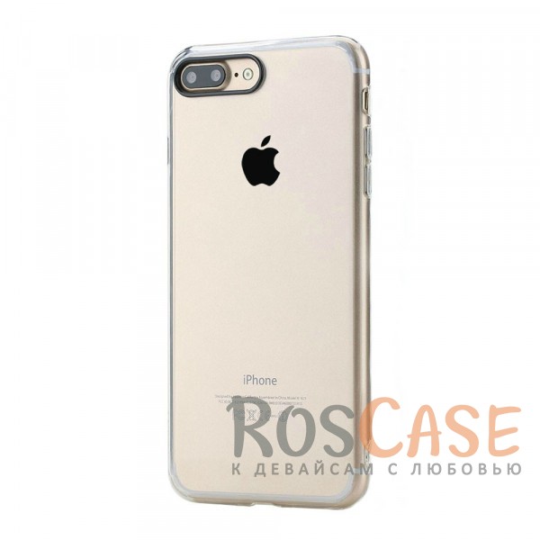 Фотография Бесцветный / Transparent Rock Pure | Пластиковый чехол для Apple iPhone 7 plus / 8 plus (5.5") с дополнительной защитой углов и кнопок