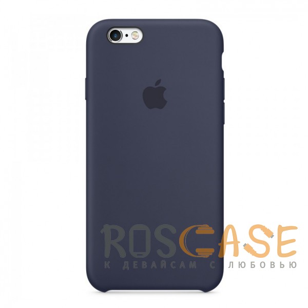 Изображение Тёмно-синий Чехол Silicone Case для iPhone 6/6S