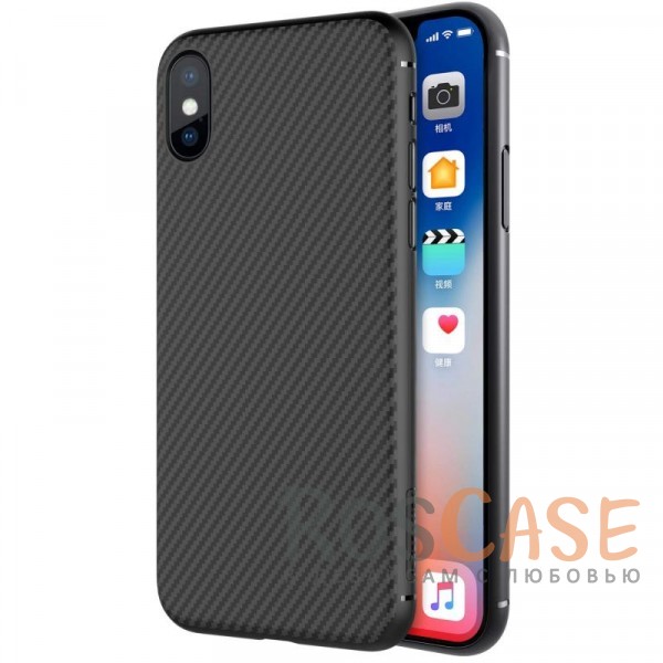 

Nillkin Synthetic Fiber | Карбоновый чехол для Apple iPhone X (5.8")/XS (5.8")