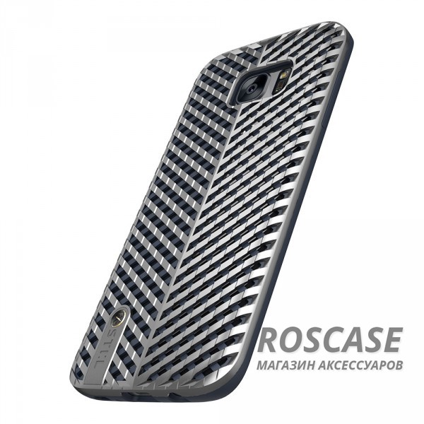 Изображение Серебряный STIL Kaiser | Чехол для Samsung G935F Galaxy S7 Edge с объемным дизайном