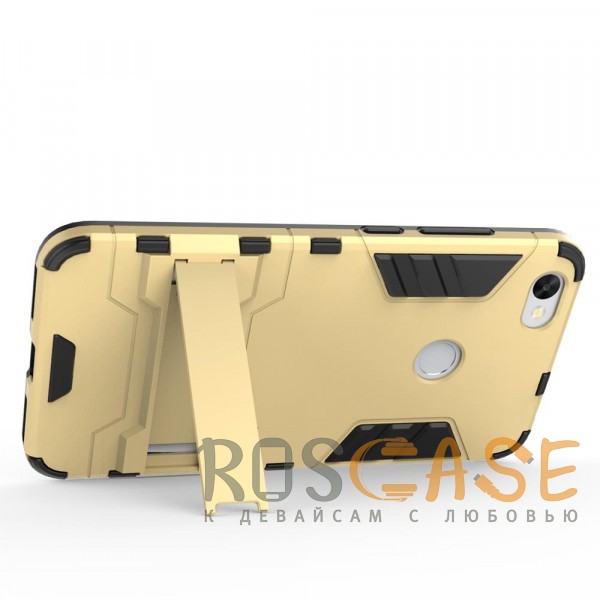 Изображение Золотой / Champagne Gold Transformer | Противоударный чехол для Xiaomi Redmi Note 5A Prime / Redmi  Y1/Y1 с мощной защитой корпуса