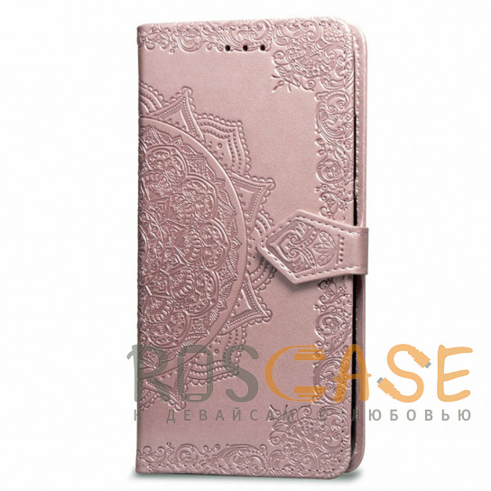 Фото Розовый Кожаный чехол (книжка) Art Case с визитницей для Xiaomi Redmi Note 7 / Note 7 Pro / Note 7s