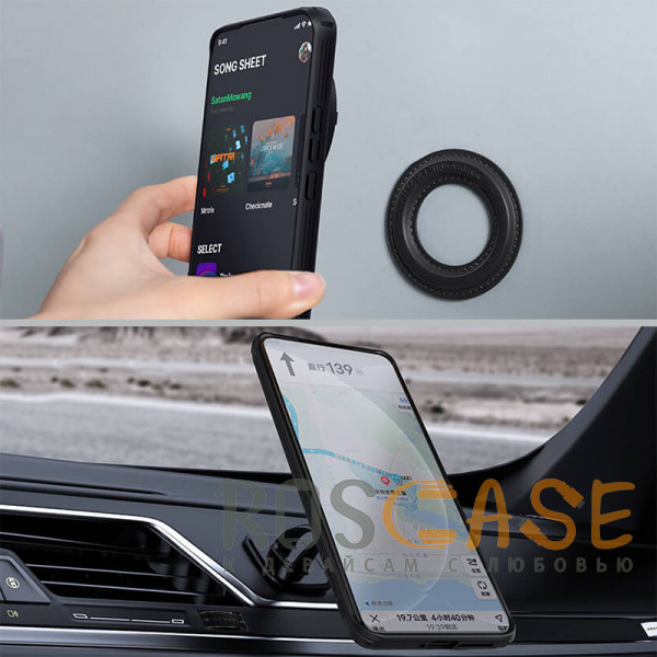 Изображение Зеленый Nillkin CamShield Prop Magnetic | Чехол из пластика и TPU с поддержкой MagSafe и защитой камеры для Xiaomi Mi 15 Ultra