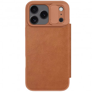 Nillkin Qin PRO | Чехол-книжка из Premium экокожи с защитой камеры  для iPhone 17 Pro Max