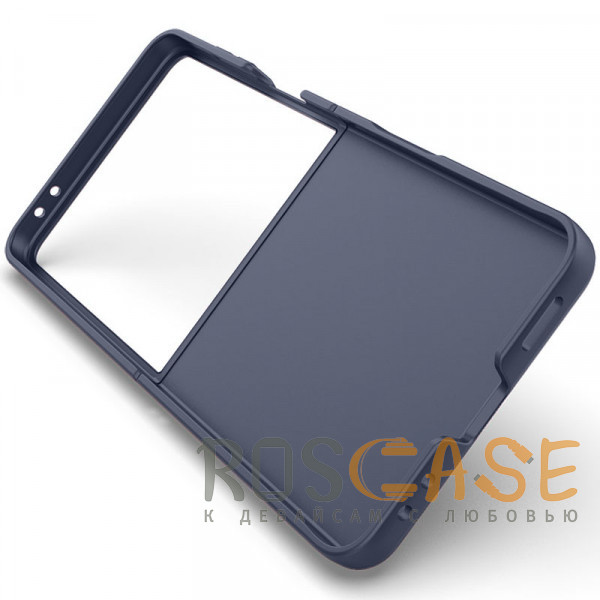 Изображение Темно-синий Flex Matte | Пластиковый чехол с Soft Touch покрытием для Samsung Galaxy Z Flip 8