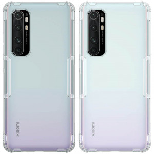 Nillkin Nature | Прозрачный силиконовый чехол  для Xiaomi Mi Note 10 Lite