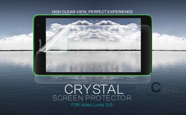 фото защитная пленка Nillkin Crystal для Microsoft Lumia 535 