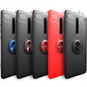 Deen ColorRing | Силиконовый чехол под магнитный держатель для Xiaomi Mi 9T / Mi 9T Pro (Redmi K20 / K20 Pro)