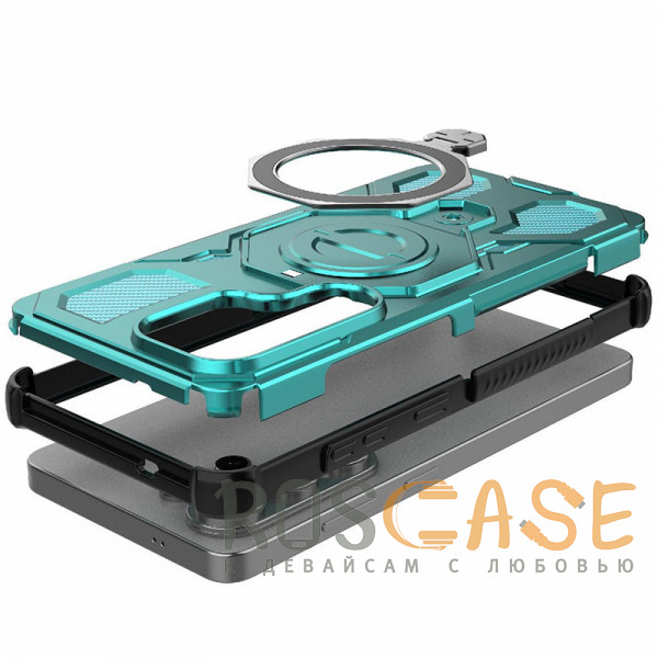 Фотография Голубой Magnus | Противоударный чехол с Magsafe для Samsung Galaxy S26 Ultra