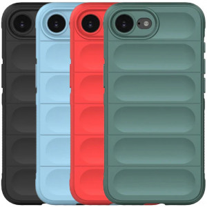 Flex Silicone | Противоударный чехол для iPhone 16e с защитой камеры и микрофиброй