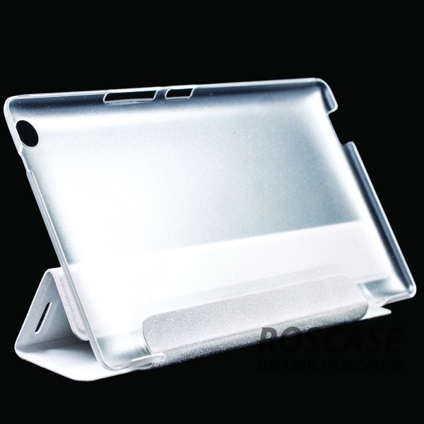 Фото Белый TTX Elegant | Кожаный чехол-книжка для Asus ZenPad 7.0 (Z370C/ Z370CG)
