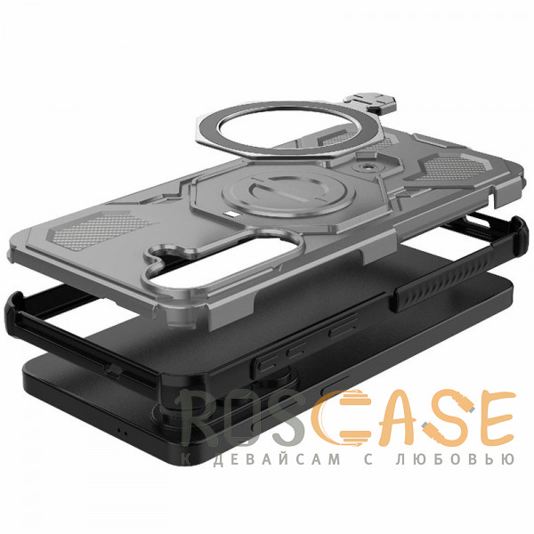 Фотография Серый Magnus | Противоударный чехол с Magsafe для Samsung Galaxy S26 Plus