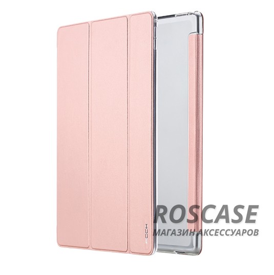Фото Розовый / Rose Gold Rock Veena | Чехол-книжка для Apple iPad Pro 9,7" с фактурным олеофобным покрытием