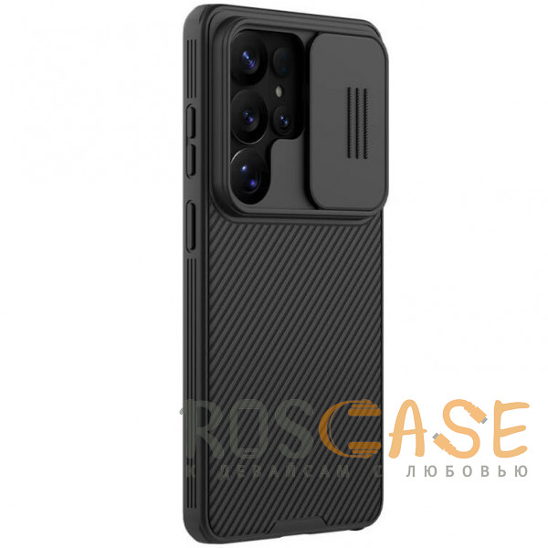 Фотография Черный Nillkin CamShield Pro | Чехол из пластика и TPU с защитой камеры для Samsung Galaxy S26 Ultra