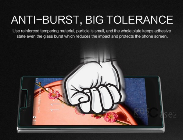 фото защитное стекло Nillkin Anti-Explosion Glass Screen (H) для Lenovo P70 