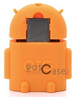 Фотография Оранжевый Navsailor | Адаптер microUSB to USB OTG (B101)