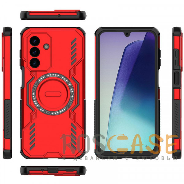 Фотография Красный Mirage MagSafe | Противоударный чехол с поддержкой MagSafe для Samsung Galaxy A17