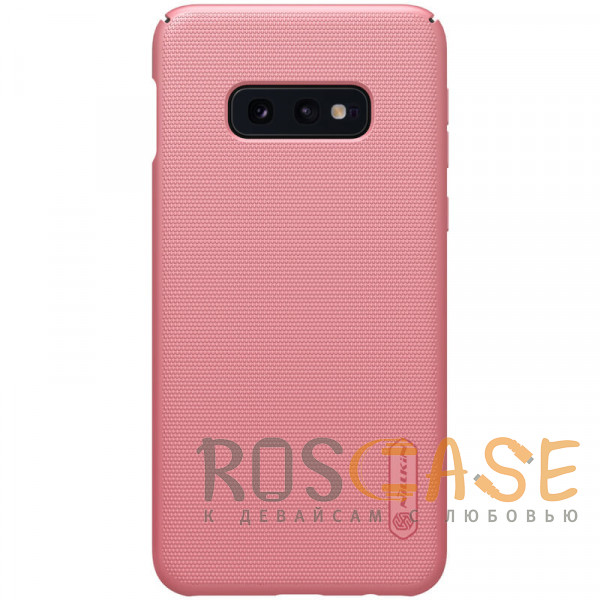 Фото Розовый / Rose Gold Nillkin Super Frosted Shield | Матовый чехол для Samsung Galaxy S10e
