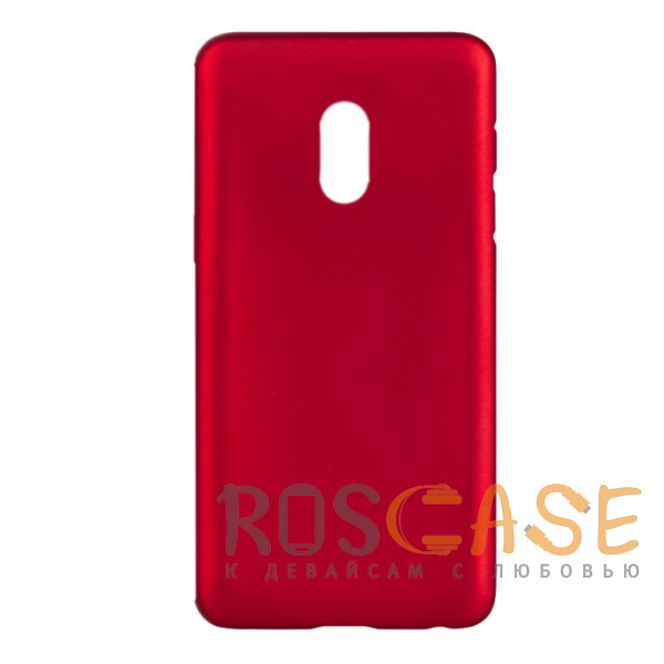 Фото Красный J-Case THIN | Гибкий силиконовый чехол для Meizu 15 Lite / M15 (China)
