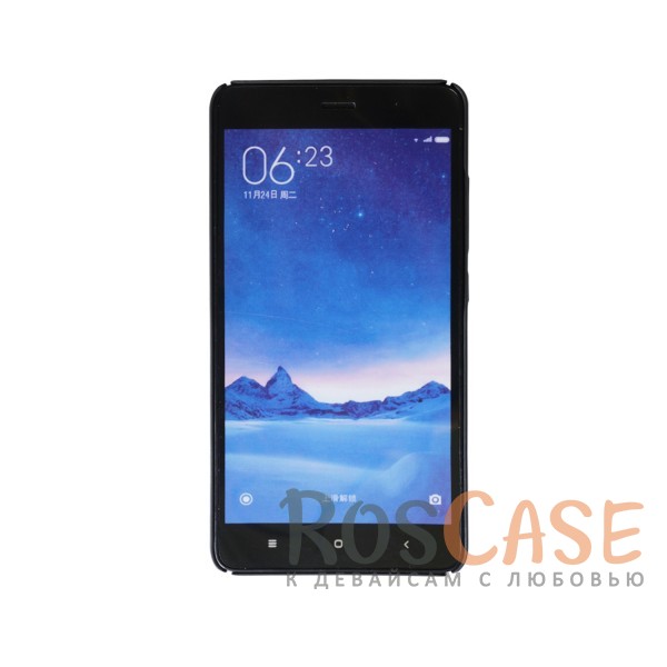 Фотография Черный Joyroom | Матовый soft-touch чехол для Xiaomi Redmi Note 3/Redmi Note 3 Pro с защитой торцов