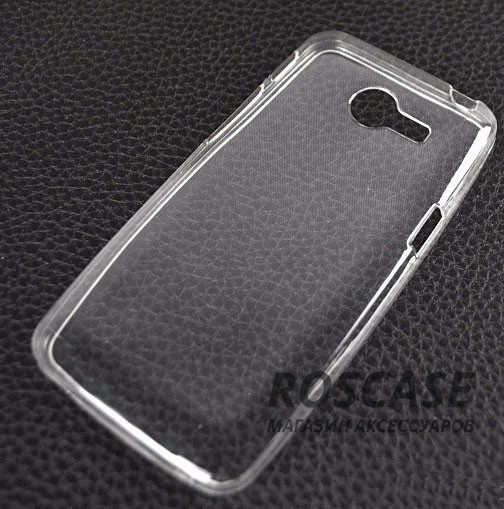 Фотография Бесцветный (прозрачный) Ультратонкий силиконовый чехол для Asus Zenfone 4 (A400CG)