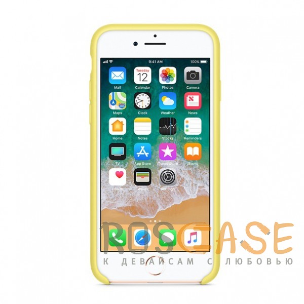 Фотография Желтый Канареечный Чехол Silicone Case для iPhone 7/8/SE (2020)