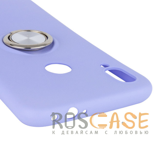 Изображение Фиолетовый TPU чехол Summer ColorRing под магнитный держатель для Xiaomi Redmi Note 7 /Note 7 Pro / Note 7s