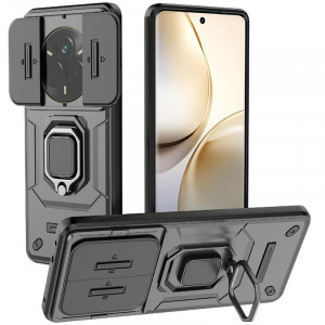 Transformer Ring Holder | Противоударный чехол с кольцом и шторкой камеры  для Realme 14 Pro 5G