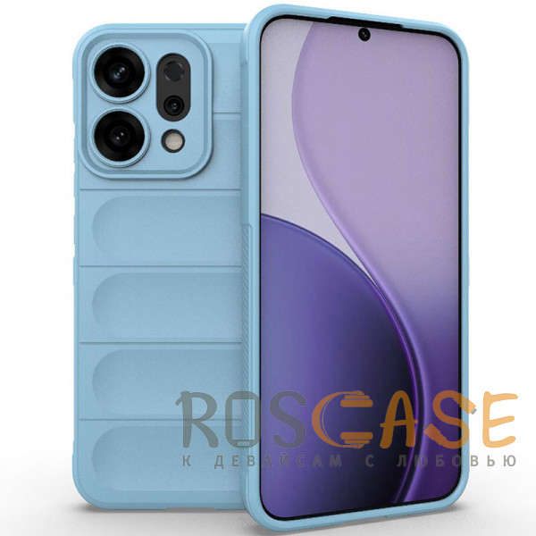 Фото Голубой Flex Silicone | Противоударaный чехол для Huawei Nova 14 с защитой камеры и микрофиброй