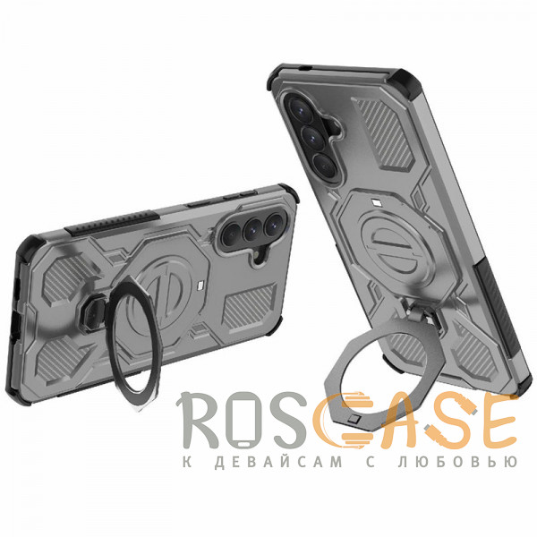 Фотография Серый Magnus | Противоударный чехол с Magsafe для Samsung Galaxy A57