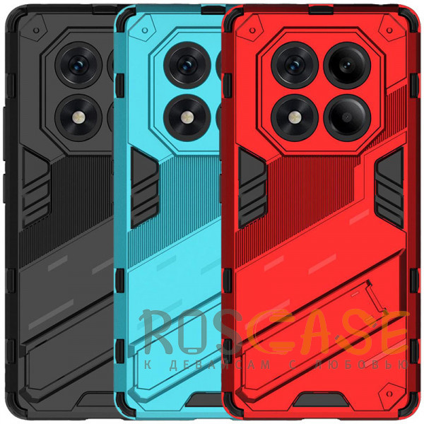 Фото Megatron | Противоударный чехол-подставка для Xiaomi Redmi Note 14 Pro 4G с защитой камеры