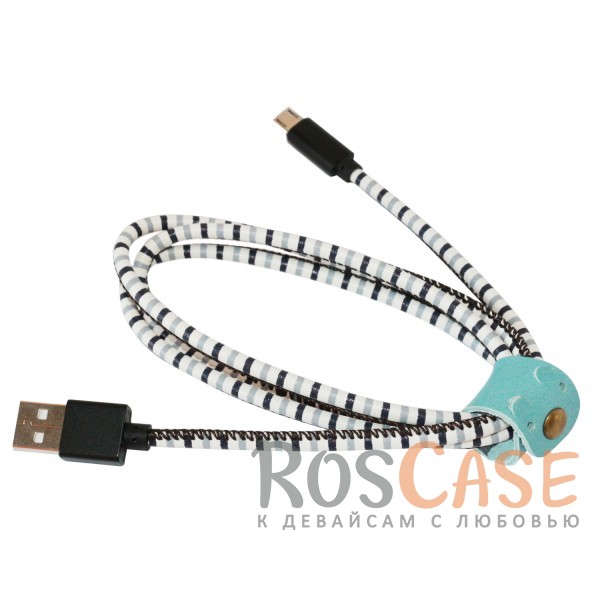 Фотография Зебра Дата кабель USB to MicroUSB (в подарочной упаковке)