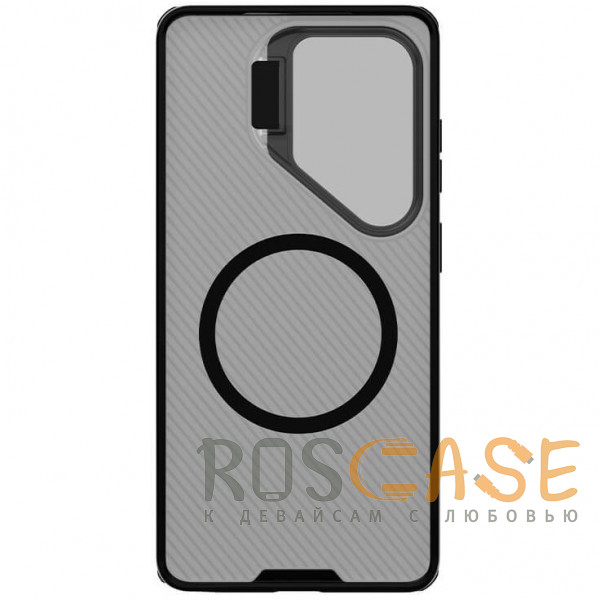 Фото Серый Nillkin CamShield Prop Magnetic | Полупрозрачный чехол из пластика и TPU с поддержкой MagSafe и защитой камеры для Samsung Galaxy S26 Ultra