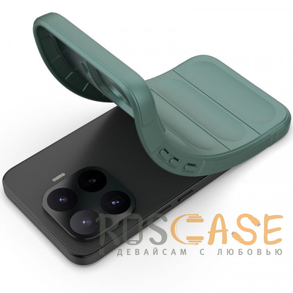Фотография Зеленый Flex Silicone | Противоударный чехол для Xiaomi Mi 17T Pro с защитой камеры и микрофиброй