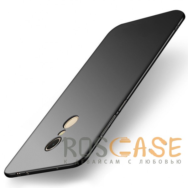Изображение Черный J-Case THIN | Пластиковый чехол для Xiaomi Redmi 5 с гладким покрытием