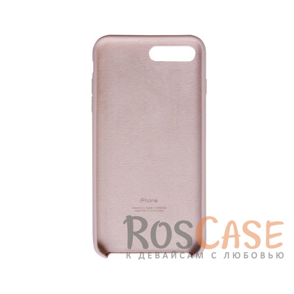 Фотография Розовый / Light pink Оригинальный силиконовый чехол для Apple iPhone 7 plus (5.5") (реплика)