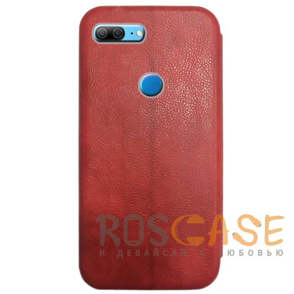 Фотография Красный Open Color 2 | Чехол-книжка на магните для Huawei Honor 9 Lite с подставкой и внутренним карманом