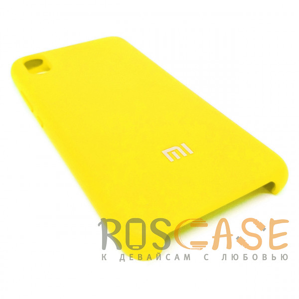 Фото Желтый Чехол Silicone Cover для Xiaomi Redmi 7A