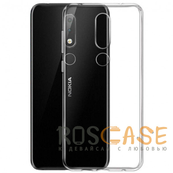Фото J-Case THIN | Тонкий силиконовый чехол 0.5 мм для Nokia 7.1