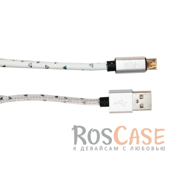 Изображение Треугольники Дата кабель USB to MicroUSB (в подарочной упаковке)