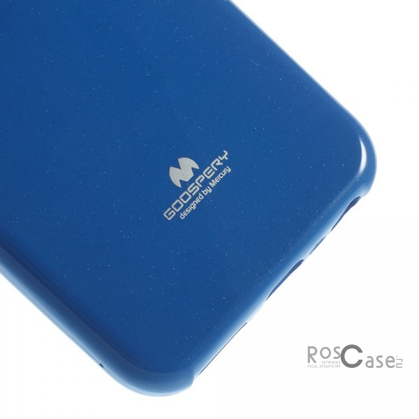 Фото Синий Mercury Jelly Pearl Color | Яркий силиконовый чехол для для Apple iPhone 6/6s (4.7")