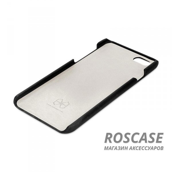 Изображение Черный STIL Horizon | Кожаный чехол для Apple iPhone 6/6s (4.7") с зигзагообразной окантовкой